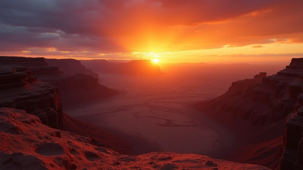 Sonnenuntergang im Valle de la Luna der Atacama-Wüste in Chile mit Felsformationen