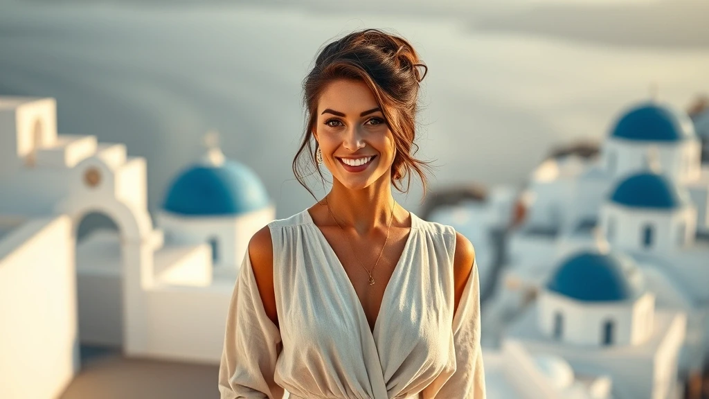 Eleni Nikolaou, Santorini-Visionärin