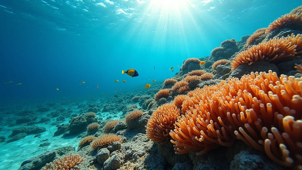 Nahaufnahme der Korallenformationen am Hausriff von Dhiffushi, Malediven