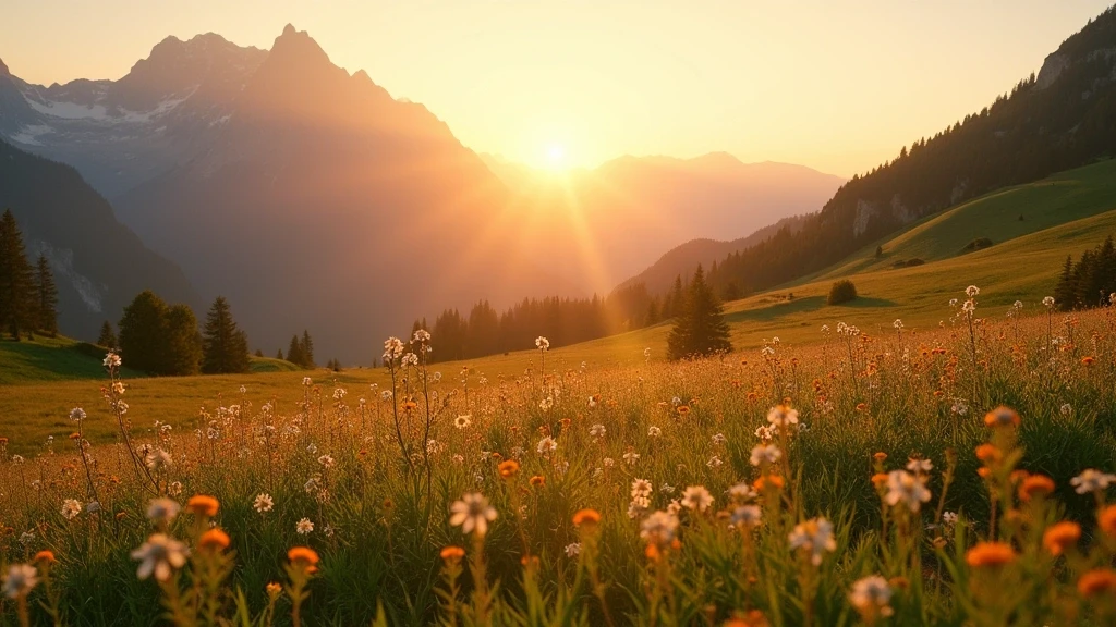 Goldene Stunde auf der Seiser Alm in den Dolomiten mit Schlern-Massiv im Hintergrund