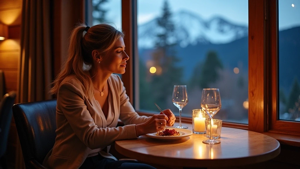 Kulinarisches Erlebnis mit Bison-Tartare im Raven Bistro, Jasper National Park