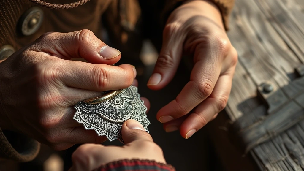 Handwerkskunst: Traditioneller mongolischer Silberschmuck im Karakorum-Gebirge