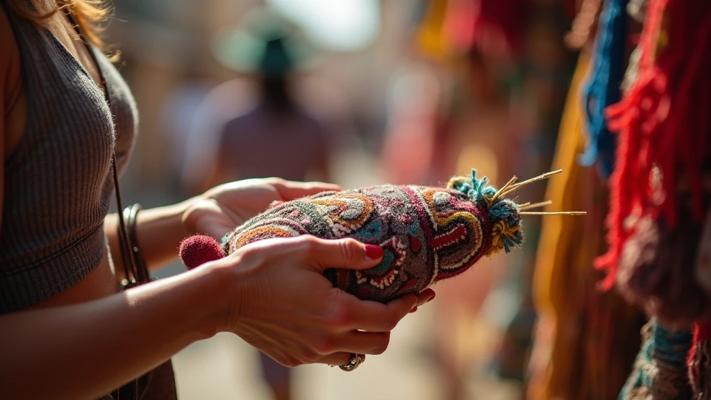 Kultureller Austausch mit indigenen Handwerkern in Leticia, Kolumbien