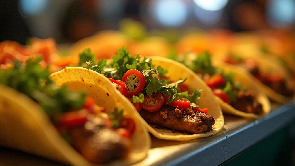 Artisanelle Tacos auf dem Grand Central Market in Los Angeles