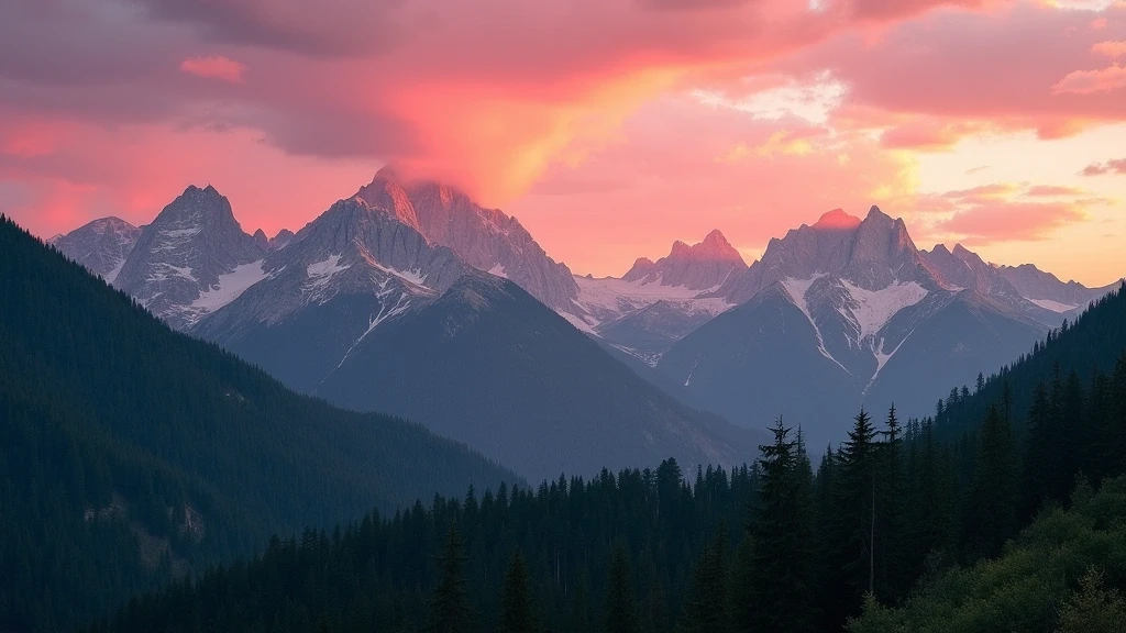 Panoramablick auf die Latemar-Bergkette bei Sonnenuntergang in Moena, Dolomiten