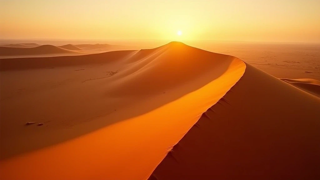 Panorama des Big Daddy Düne bei Sonnenaufgang in der Namib Wüste