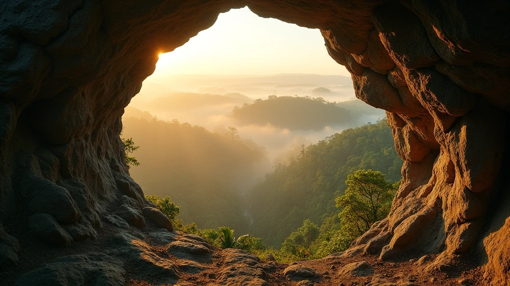 Panorama der Puerta de Orión Felsformation im Amazonas-Regenwald von San José del Guaviare