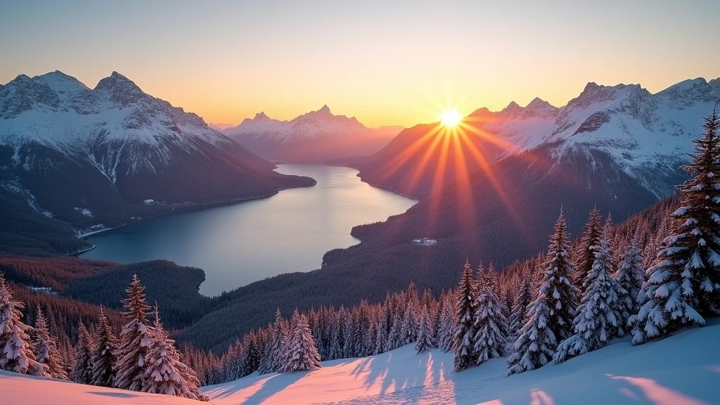 Panoramablick auf das Engadin-Tal bei Sonnenuntergang in St. Moritz