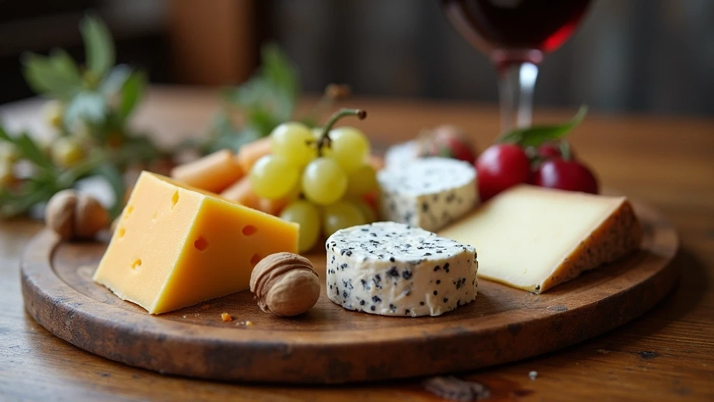 Käseplatte mit lokalen Produkten im Restaurant der Willamette Valley